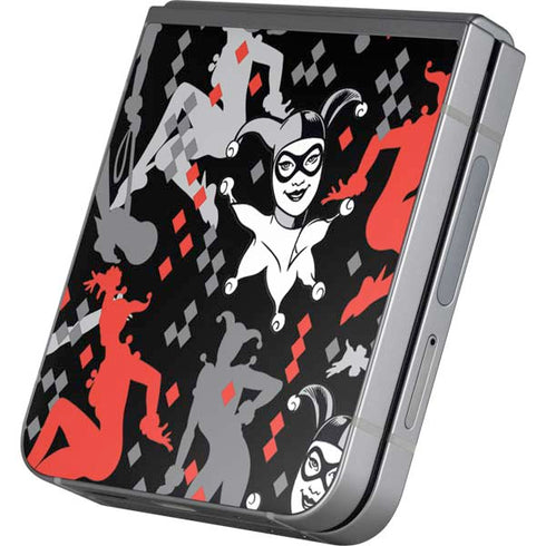 DC Comics Harley Quinn All Over Print Galaxy Z Flip6 Skin